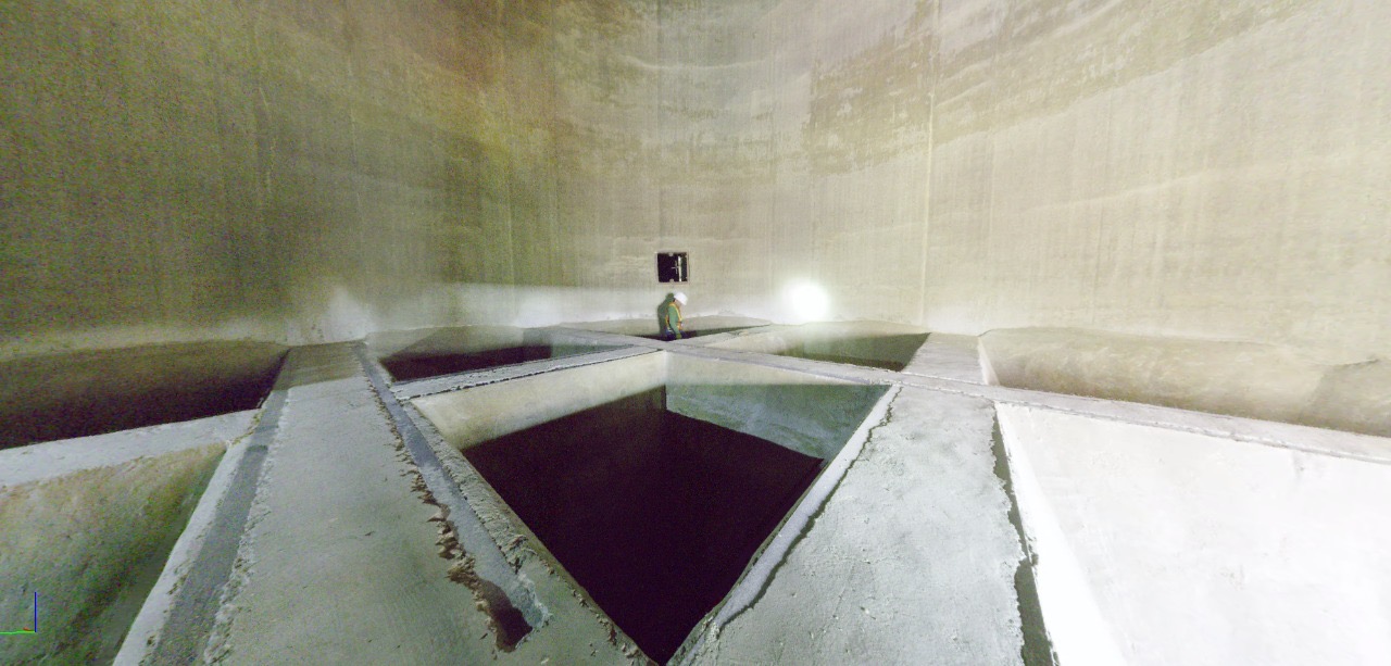 Operators previously checked the level in each silo manually.